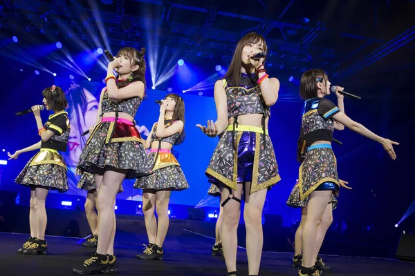 Les Membres Groupe Idols Japonaises Nmb48 Produisent Concert Nmb48 Asia — Photo