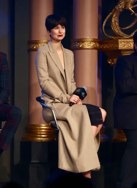 American Actress Katherine Waterston Attends Press Conference Her New Movie — Stock Photo, Image