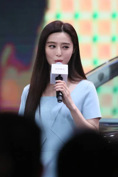 Chinese Actress Fan Bingbing Pictured Promotional Event Renault 14Th China — 图库照片