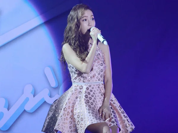 Güney Koreli Şarkıcı Oyuncu Jessica Jung Yüzden Yeon Gerçekleştiren Bir — Stok fotoğraf