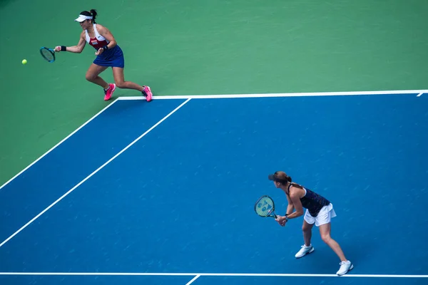 Chan Yung Jan Çin Taipei Geri Bir Atış Martina Hingis — Stok fotoğraf