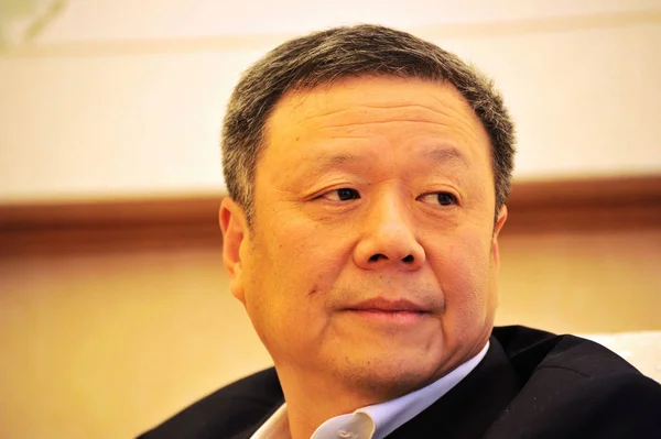 Wang Xiaochu Presidente Ceo China Unicom Asiste Una Ceremonia Firma —  Fotos de Stock