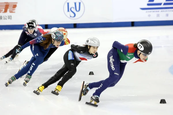 Saito Hitomi Aus Japan Zweiter Von Rechts Tritt Damen 1500M — Stockfoto