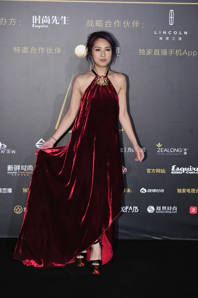 香港の歌手および女優ミリアム ヨンに到着したレッド カーペット北京 中国の彼の最高の賞 2016 のエスクァイア人を 2016 — ストック写真