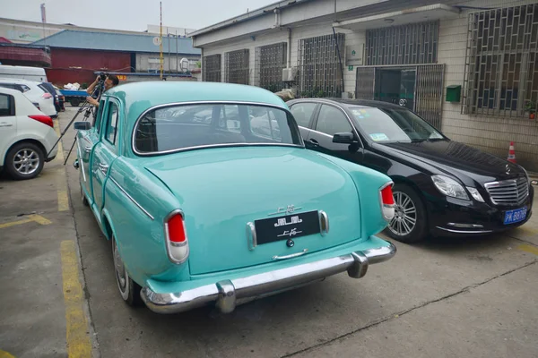 Carro Vintage Phoenix Anos Está Exibição Após Dois Meses Renovação — Fotografia de Stock