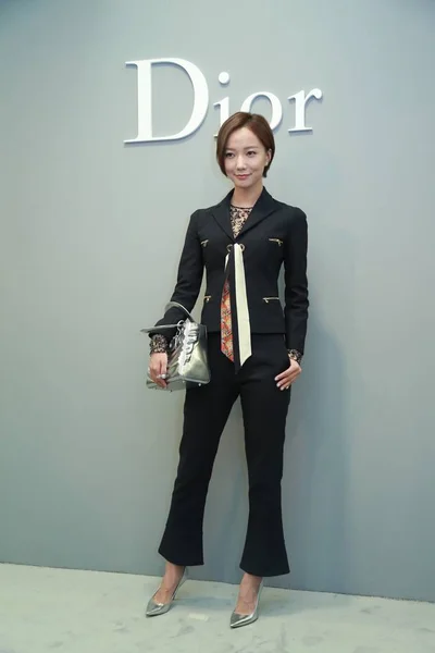 Kinesisk Skådespelerska Wang Luodan Anländer Till Fest Dior Lady Konst — Stockfoto