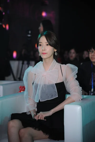 Lim Yoon Del Grupo Ídolos Surcoreanos Girls Generation Asiste Ceremonia — Foto de Stock