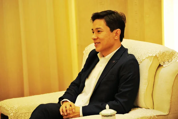 Robin Yanhong Yönetim Kurulu Başkanı Ceo Baidu Baidu Qingdao Şehri — Stok fotoğraf