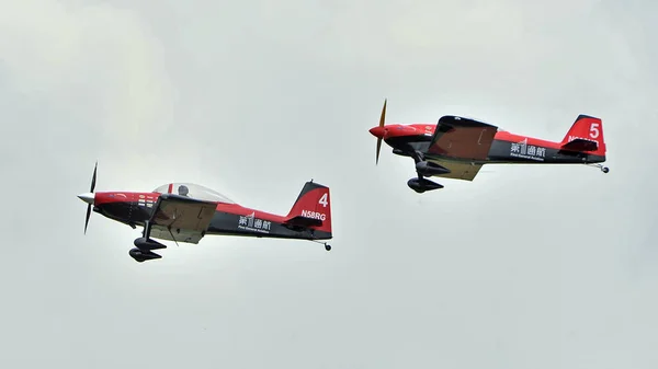 Vans Aircrafts Perform Opening Ceremony 1St Sichuan International Aviation Aerospace — Stock Photo, Image