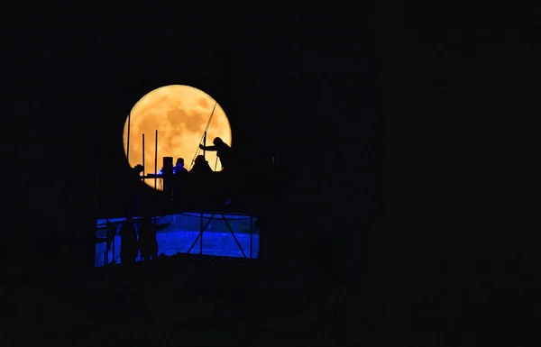 Čínští Umělci Vytvářet Sněhové Sochy Pro Harbin Ledu Sněhu Svět — Stock fotografie