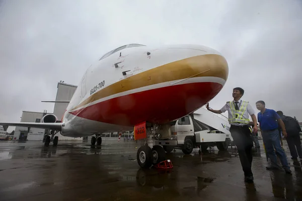 Deuxième Jet Régional Arj21 700 Comac Commercial Aircraft Corporation China — Photo