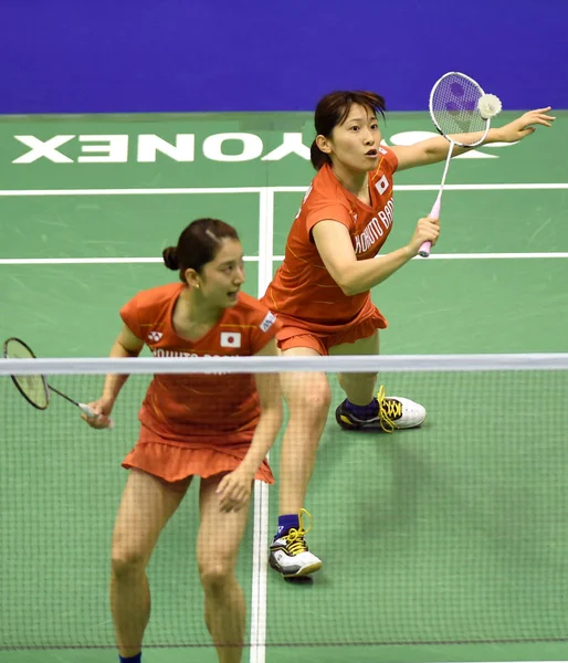 Koharu Yonemoto Elöl Chen Qingchen Versenyeznek Japán Shiho Tanaka Jia — Stock Fotó