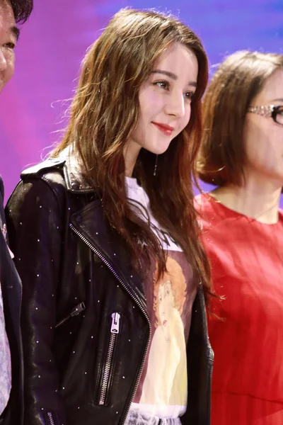 Chinese Oeigoerse Actrice Dilraba Dilmurat Woont 20E Verjaardag Ceremonie Voor — Stockfoto