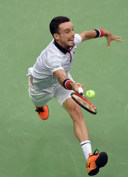 Roberto Bautista Agut España Golpea Tiro Regreso Contra Andy Murray — Foto de Stock