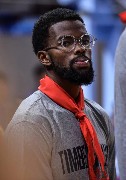 Jugador Profesional Baloncesto Estadounidense Aaron Brooks Minnesota Timberwolves Para Nba — Foto de Stock