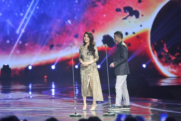 Actriz China Fan Bingbing Habla Durante Los Premios Young Choice — Foto de Stock