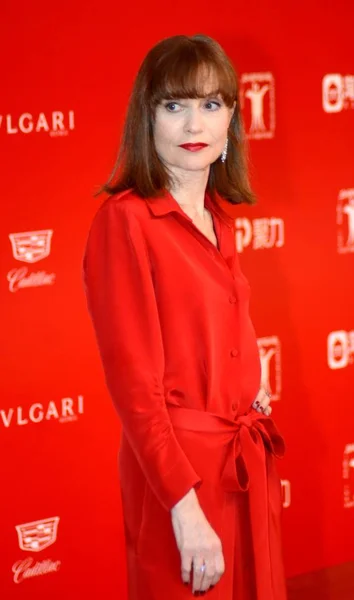 French Actress Isabelle Huppert Arrives Red Carpet Closing Ceremony 20Th — Stock Photo, Image