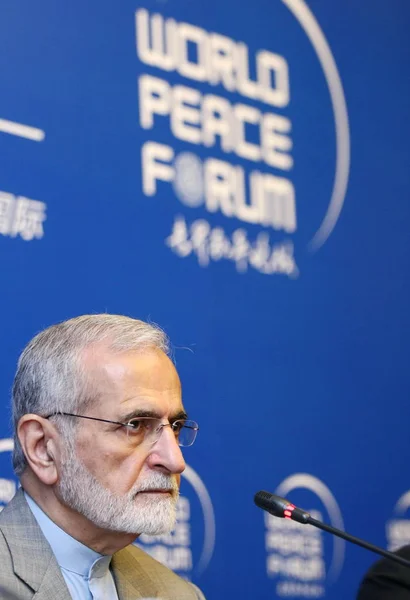 Kamal Kharazi Dış Ilişkiler Ran Stratejik Konseyi Başkanı Dünya Barış — Stok fotoğraf