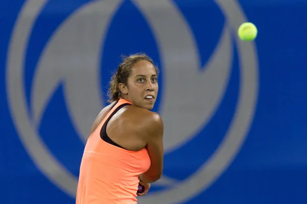 Madison Keys Dos Estados Unidos Prepara Para Retornar Uma Chance — Fotografia de Stock