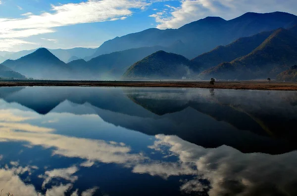 File Landschap Van Dajiuhu Lake Lake Dajiu Shennongjia Dajiuhu National — Stockfoto