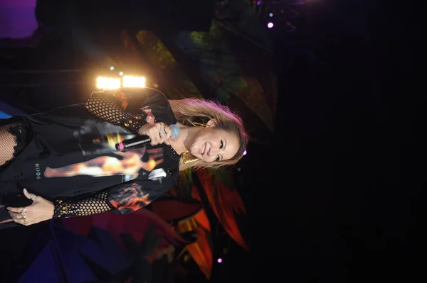 アメリカの歌手のココ ゼブラ音楽祭 2016 年までに上海 2016 日の間に実行します — ストック写真