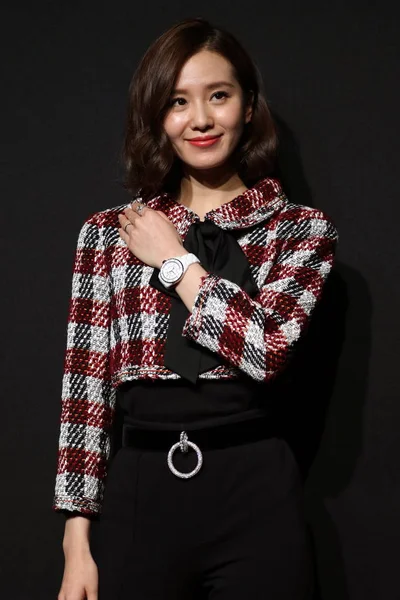 Actriz China Liu Shishi Esposa Del Cantante Actor Taiwanés Nicky —  Fotos de Stock