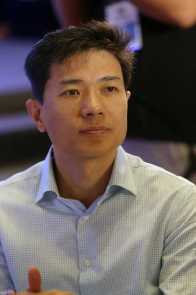 Robin Yanhong Prezes Dyrektor Generalny Baidu Uczestniczy Ceremonii Otwarcia Dla — Zdjęcie stockowe