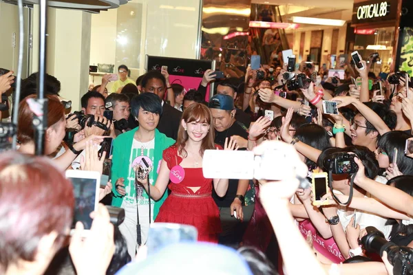 Japanese Singer Actress Haruna Kojima Japanese Idol Group Akb48 Attends — Stock Photo, Image