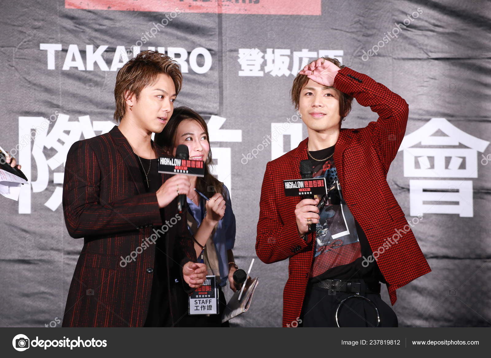 Takahiro Tasaki Left Japanese Boy Group Exile Hiroomi Tosaka Sandaime Stock Editorial Photo C Chinaimages Takahiro Tasaki Left Japanese Boy Group Exile Hiroomi Tosaka Sandaime Stock Editorial Photo C Chinaimages