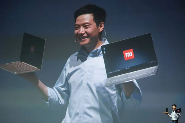 Lei Jun Předseda Představenstva Generální Ředitel Xiaomi Technologie Předseda Lovsk — Stock fotografie