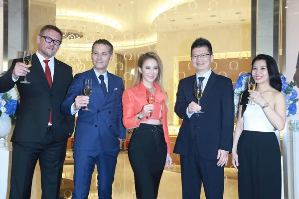 Coco Lee Cantante Estadounidense Nacido Hong Kong Asiste Ceremonia Apertura — Foto de Stock