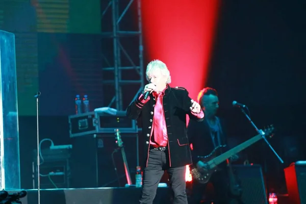 Banda Rock Australiana Air Supply Realiza Concierto Durante Gira Mundial — Foto de Stock