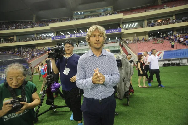 Estrella Checa Fútbol Pavel Nedved Llega Como Embajador Imagen Súper —  Fotos de Stock