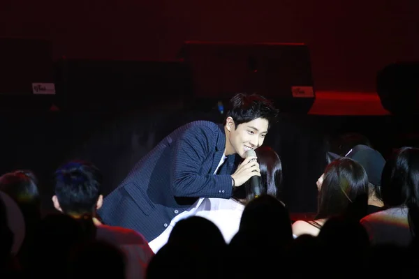 South Korean Singer Actor Lee Joon Attends Fan Meeting Taipei — Stock Photo, Image