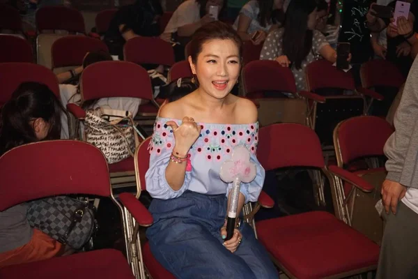 Selina Jen Chia Hsuan Tayvanlı Kız Grubunun Bir Konser Hebe — Stok fotoğraf