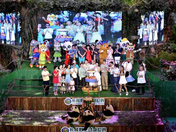 Chinese contestants dressed in the costumes of the figures in the  electronic video game KOF (The King Of Fighters) perform in the final of the  10th Su Stock Photo - Alamy