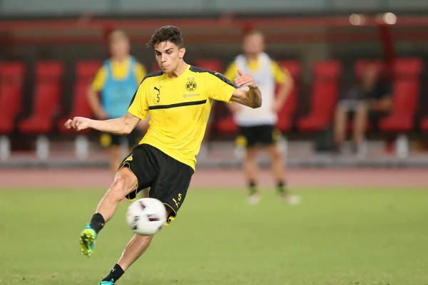 Marc Bartra Borussia Dortmund Antrenman Sırasında Temmuz 2016 2016 Uluslararası — Stok fotoğraf