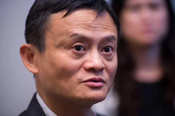 Jack Yun Presidente Del Gigante Chino Del Comercio Electrónico Alibaba —  Fotos de Stock
