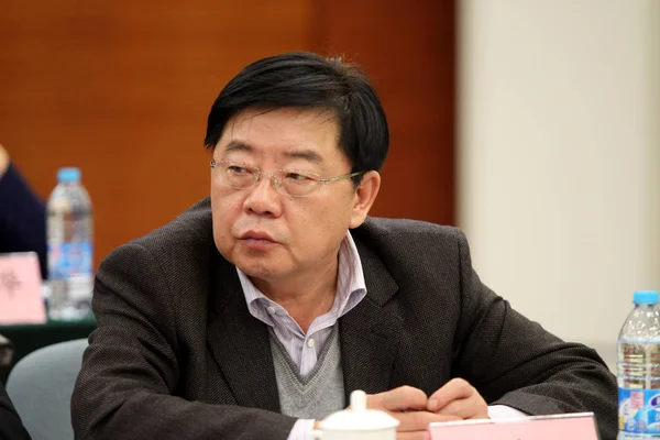 Jianyi Chairman State Owned Faw Group Corp Attends Panel Discussion — Stock Photo, Image