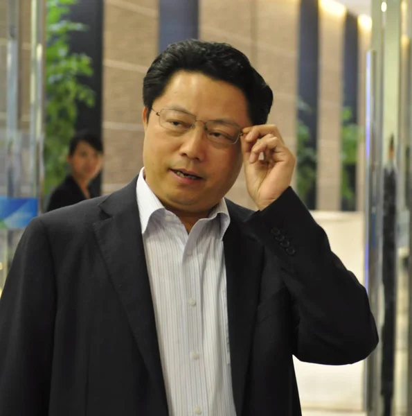 File Yang Weize Segretario Del Comitato Comunale Nanchino Del Partito — Foto Stock