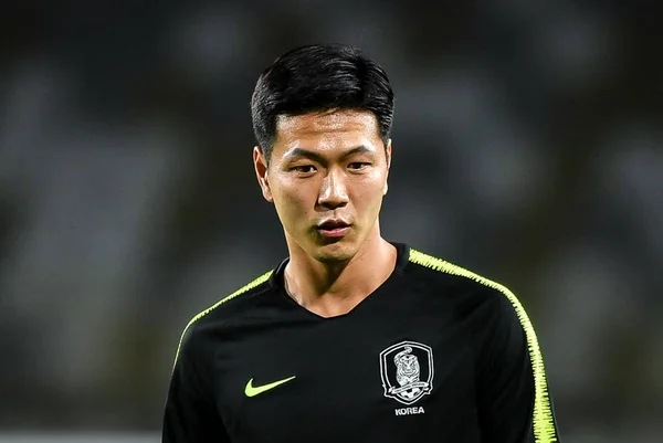 Kim Young Gwon Dari Tim Nasional Sepak Bola Korea Selatan — Stok Foto