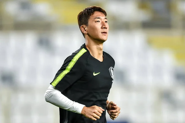 Jung Woo Young Dari Tim Nasional Sepak Bola Korea Selatan — Stok Foto