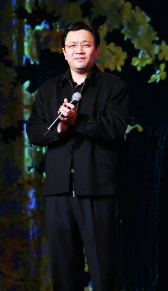 2009年2月28日 中国共産党福建省委員会 Cpc のヤン ユエ事務局長が 中国南東部福州市のガラに出席した — ストック写真