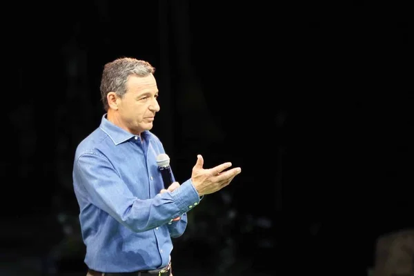 Robert Iger Presidente Ceo Walt Disney Company Habla Una Conferencia — Foto de Stock