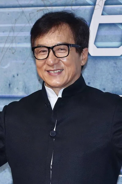 Hong Kong Kungfu Superstar Film Producent Jackie Chan Uczęszcza Premiera — Zdjęcie stockowe