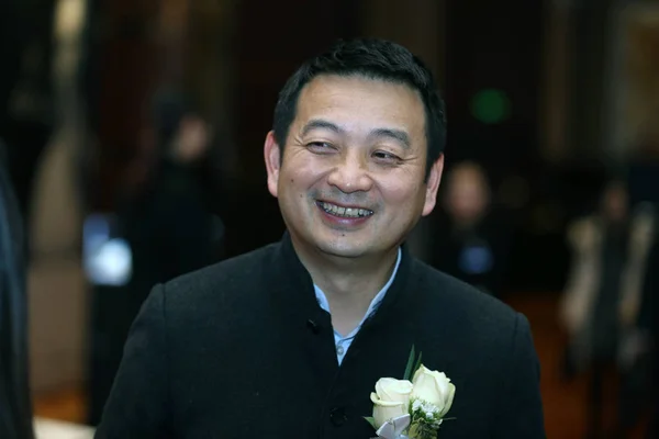 James Liang Jianzhang Ceo Agencia Viajes Línea China Ctrip Asiste — Foto de Stock