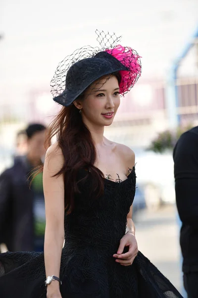 Modelo Actriz Taiwanesa Lin Chi Ling Asiste Evento Promocional Del —  Fotos de Stock
