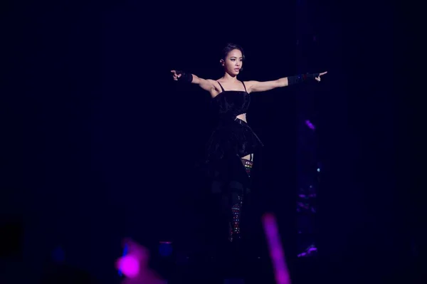 Taiwanese Singer Jolin Tsai Performs Her Concert Beijing China May — Stock Photo, Image