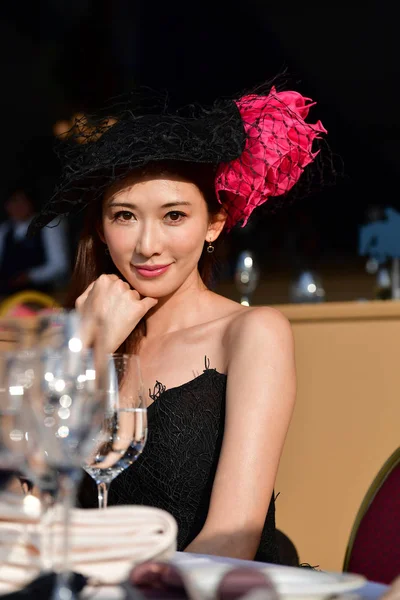Modelo Actriz Taiwanesa Lin Chi Ling Asiste Evento Promocional Del — Foto de Stock
