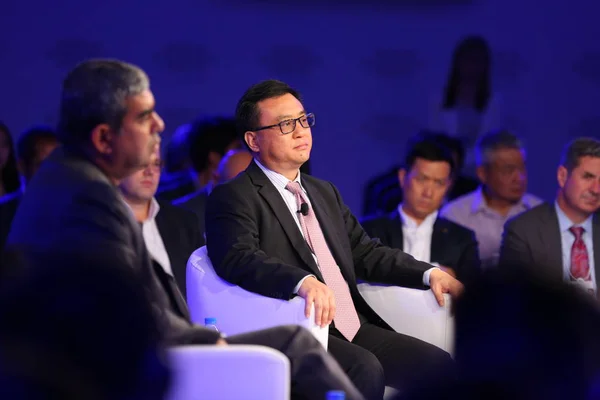 Zhang Yaqin Prezes Baidu Inc Uczęszcza Sub Forum Podczas Świata — Zdjęcie stockowe